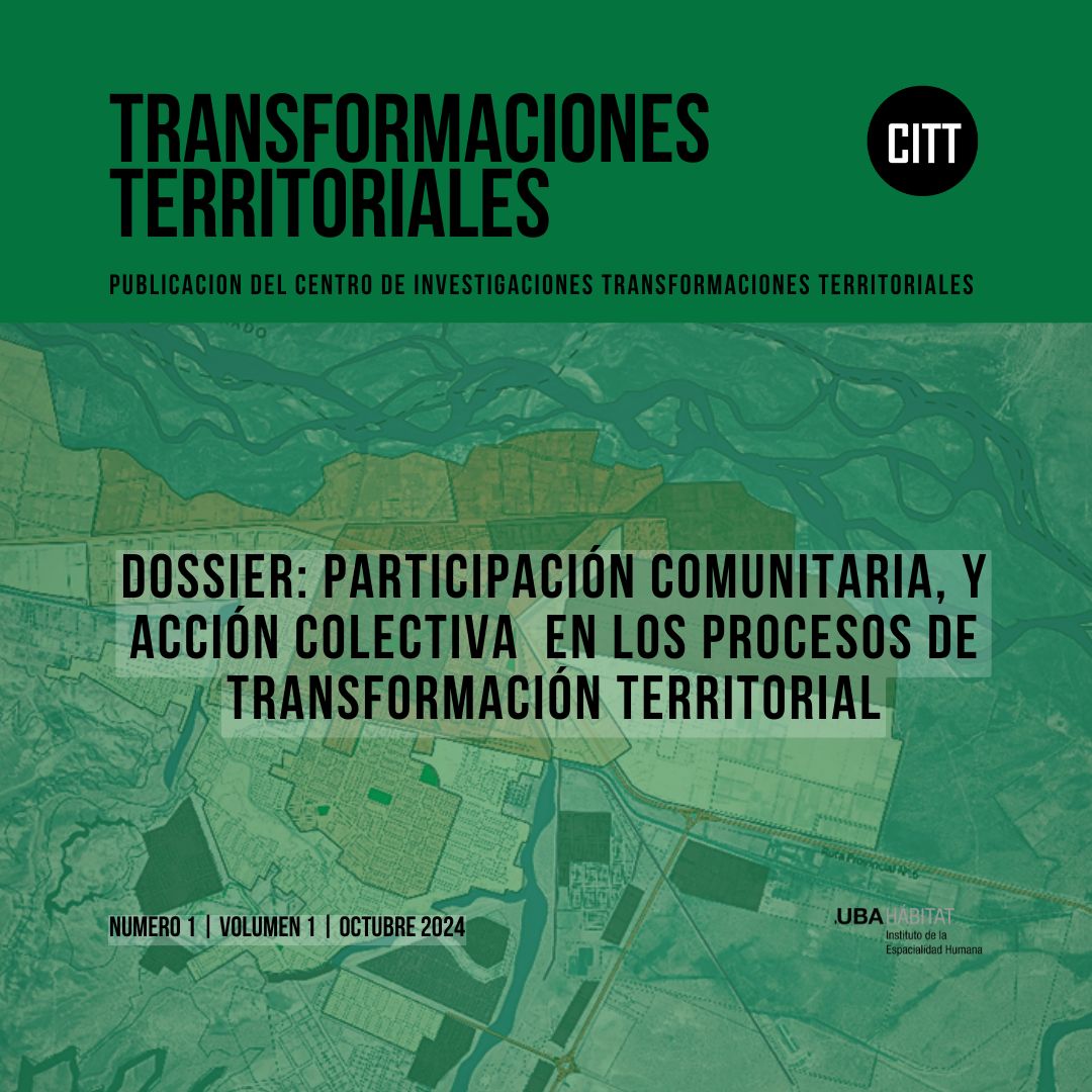 					View Vol. 1 No. 1 (2024): Participación comunitaria y acción colectiva en los procesos de transformación territorial
				